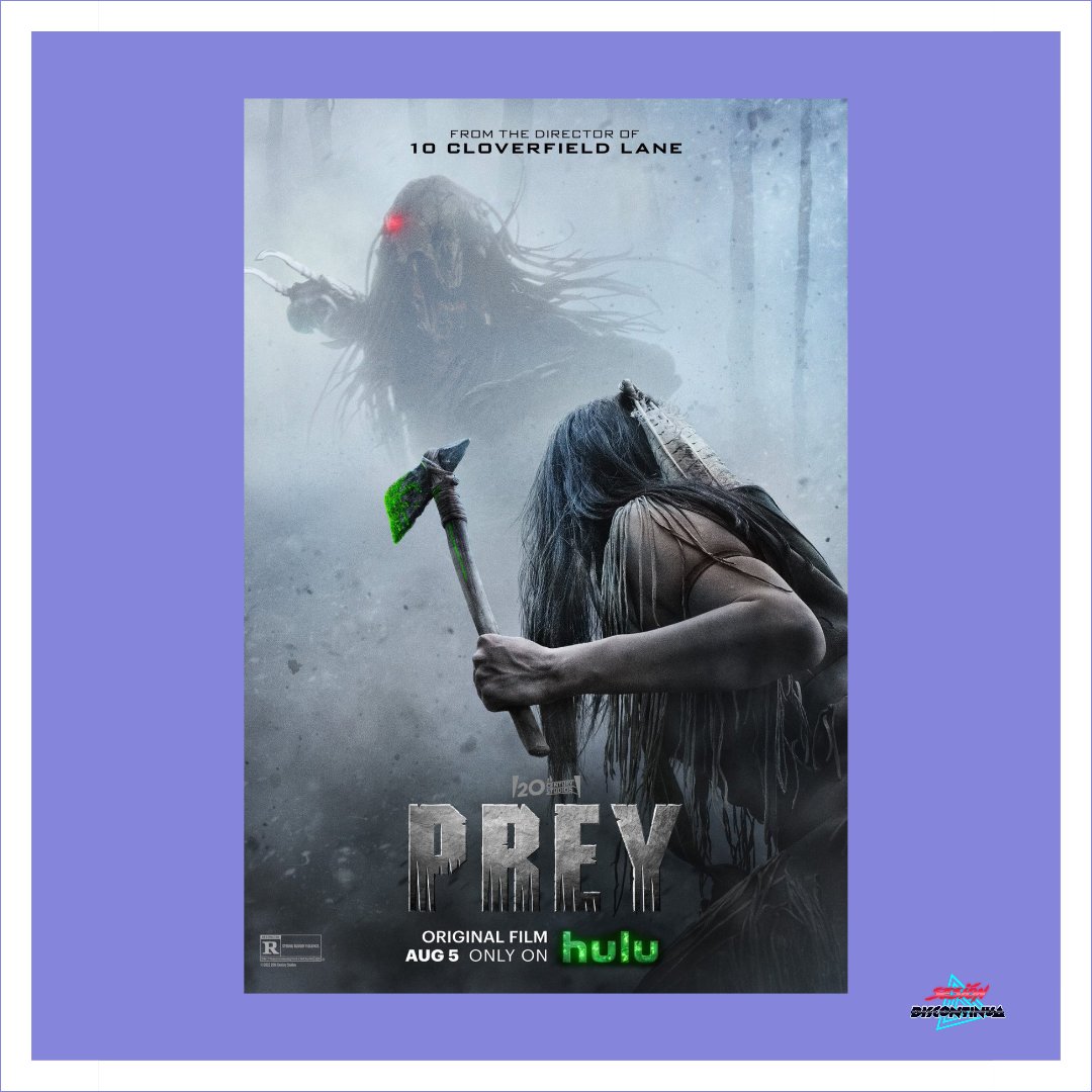 #PreyMovie (Dan Trachtenberg, 2022) - Soplo de aire fresco dentro de la franquicia Predator de minimalista acabado visual y resultados notables ensombrecidos por algunas decisiones de guion y un pobre CGI que pedía a gritos ser sustituido por efectos especiales prácticos.