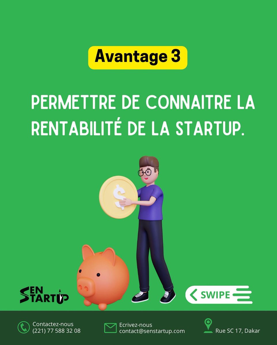 senstartup's tweet photo. Ne commettez plus cette erreur ...
Celle de ne pas tenir vos états financiers à jour.
Regardez le carrousel ci-dessous pour connaitre les avantages d'avoir des états financiers à jour pour une startup !
#entrepreneur #senstartup #senegal #GIZ #kebetu #finance #startups #PACAO https://t.co/x2zGHRz1TT