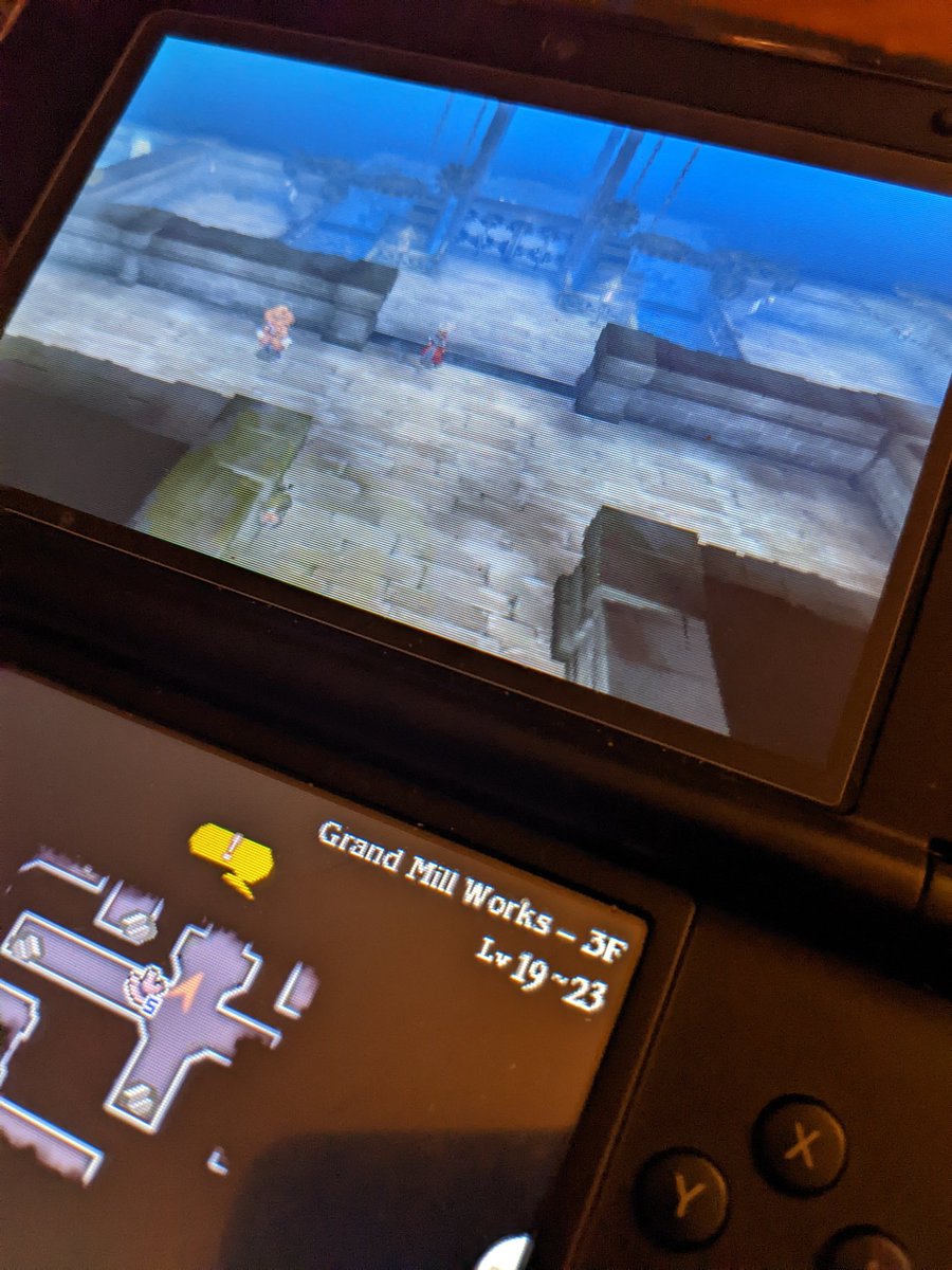SQUiDzzzGAMING's tweet photo. Classic titles I still love playing on my 3DS! Playing through #bravelydefaultendlayer and #chronotrigger just popped on bravely default end layer love this one man! So many great titles so little time! #3DScollection #3DS #Nintendo hope everyone is enjoying their morning 🌄 🦑💤 https://t.co/WyHIvPDXFa