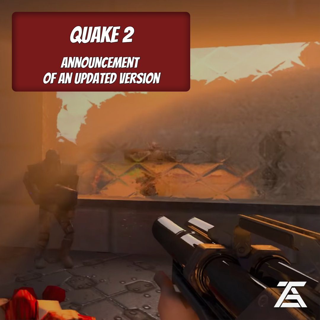 theabbissgames's tweet photo. It seems that after the re-releases of the classic parts of Doom, Bethesda are going to update the Quake series. Everything goes to the fact that the Quake 2 remaster will be presented at Quakecon 2022. #TAGblog #Quake2 #Quake #Bethesda https://t.co/j81rWv7Dgi