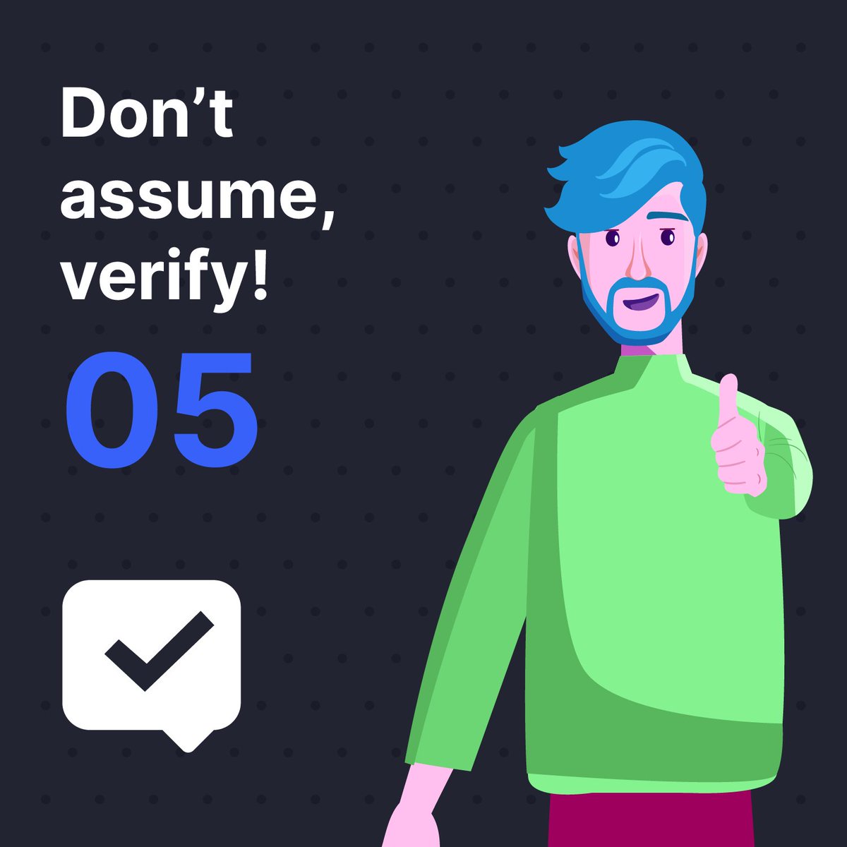 What did we say? 

Research. Research. And Research! 

A scammer could be telling you there's a pot of gold! But you need to be the one to see it with your own eyes 👀

<6/6>