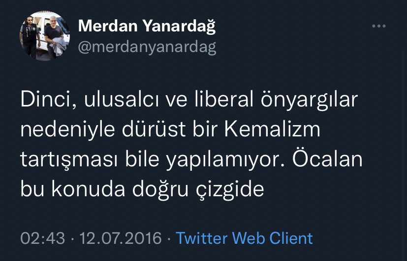 🎙 Muhbir on Twitter: "Merdan Yanardağ'ın attığı bazı tweetler tekrar gündeme geldi. https://t.co/cIEW4m2caW" / Twitter