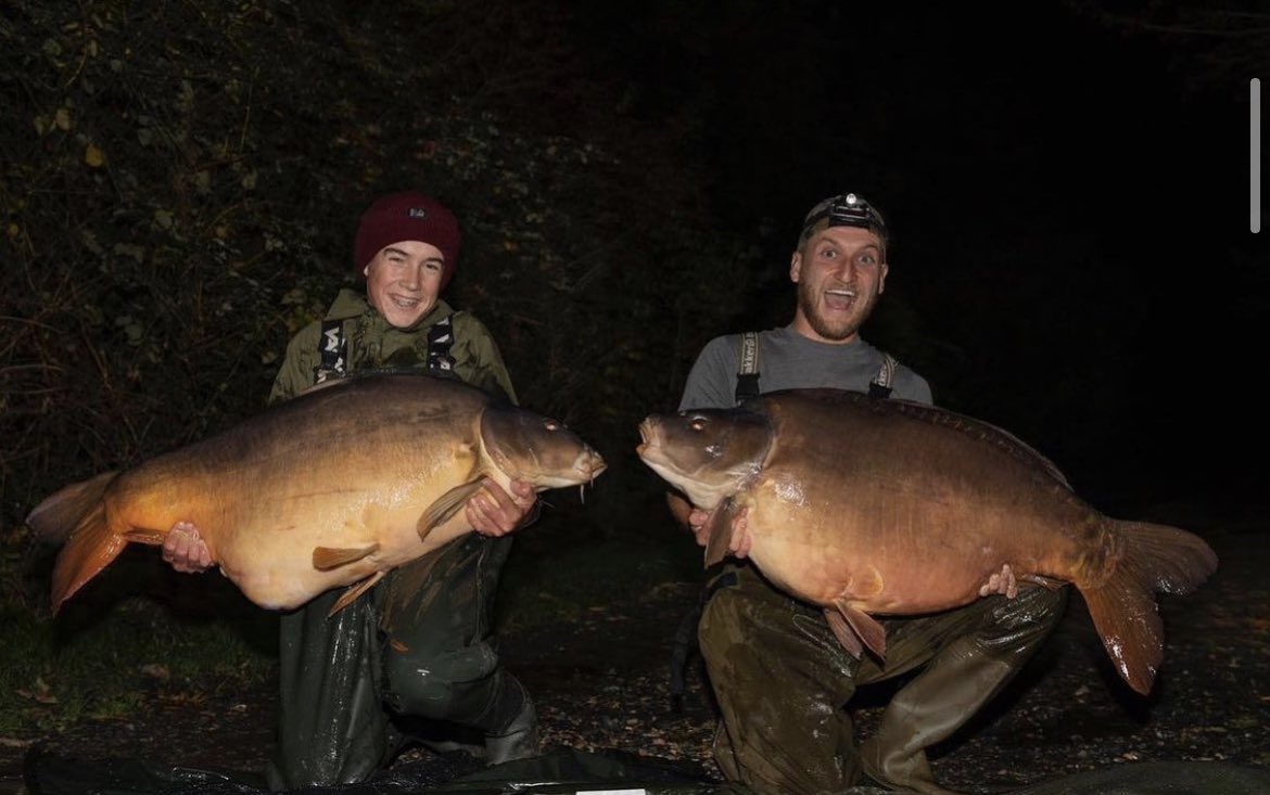 Taking a look back at this Brace of 67’s….. The year Toby Price had more 60’s than <a href="/NeilSpoons/">Neil Spooner</a> 🤣

<a href="/TomDove11/">Tom Dove</a> 
<a href="/KordaOfficial/">Team Korda</a> 
<a href="/DelkimLtd/">Delkim</a> 
<a href="/MainlineBaits/">Mainline Baits Official</a> 

#MonsterCarp #Carp #CarpFishing #Fishing #TomDove #mainlinebaits