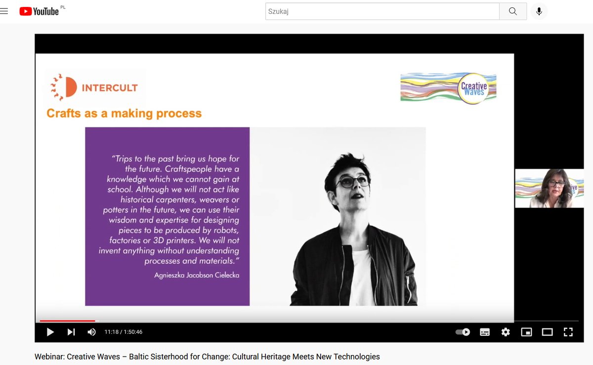 CBSSsecretariat's tweet image. Interested in combining #culturalheritage with new technologies?🧐👩‍🎨🖥
Listen to two renowned experts in the field of art &amp;amp; design during the #CreativeWaves project's webinar last February, funded by @CBSSsecretariat Project Support Facility.👉ow.ly/kUA250KhA0z
#CBSSproject