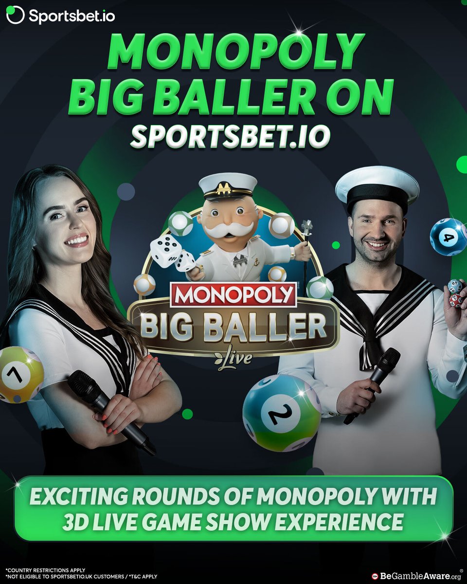 Sportsbetio's tweet image. All aboard! #Sportsbetio invites you for exciting rounds of Monopoly 💯

Click here sb88.io/MonopolyGame and experience the all new game with immersive rounds! 

#Casino #Monopoly #Games #NewGames #CasinoGames