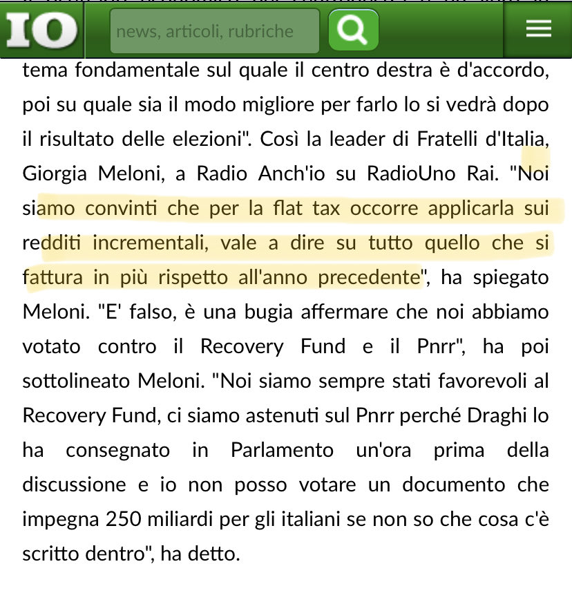 FrMarchiori's tweet photo. Il candidato spieghi la differenza tra reddito e fatturato…. #flattax https://t.co/TnWyrPcv7g
