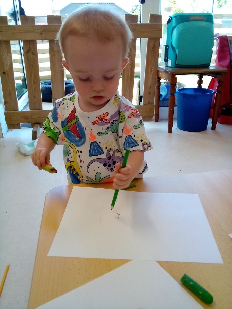 LittleAngelsMar's tweet image. Mark making ✏️

We provide lots of varied opportunities for our little angels to explore mark making. Some of our smallest angels have been busy watching our older angels holding pencils and gave it a go themselves! 

#Preschool #Nursery #EYFS #Childcare #Babies #Toddler #Marcham