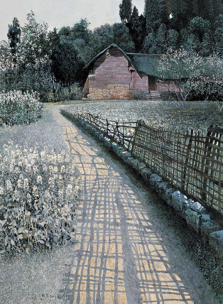fraveris's tweet photo. Wang Long Sheng（王龙生 Chinese, b.1944） https://t.co/d8cCdePg6I