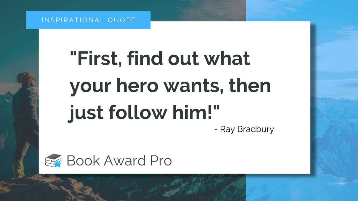 You may be writing your character, but don’t forget to let them lead the way. 

Who is an author you think does this well?

#InspirationalQuote #AuthorQuote