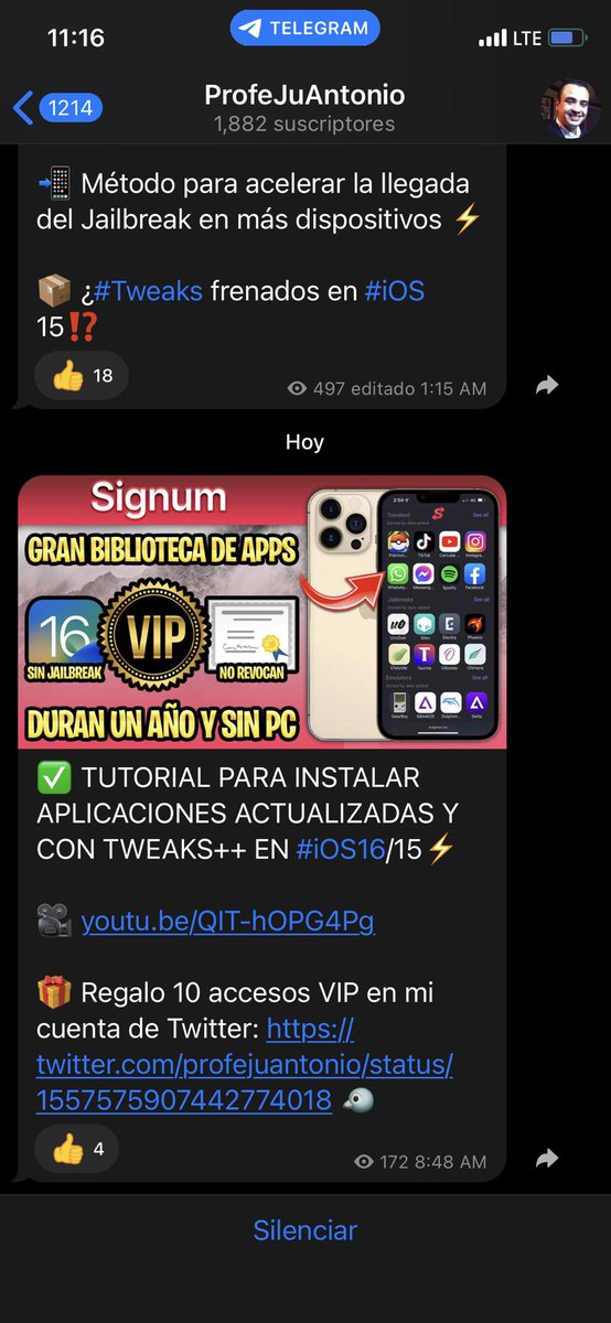 JbGo20's tweet photo. @ProfeJuAntonio @ProfeJailbreak Participando del sorteo 💪🏼 https://t.co/runyF7XOgw