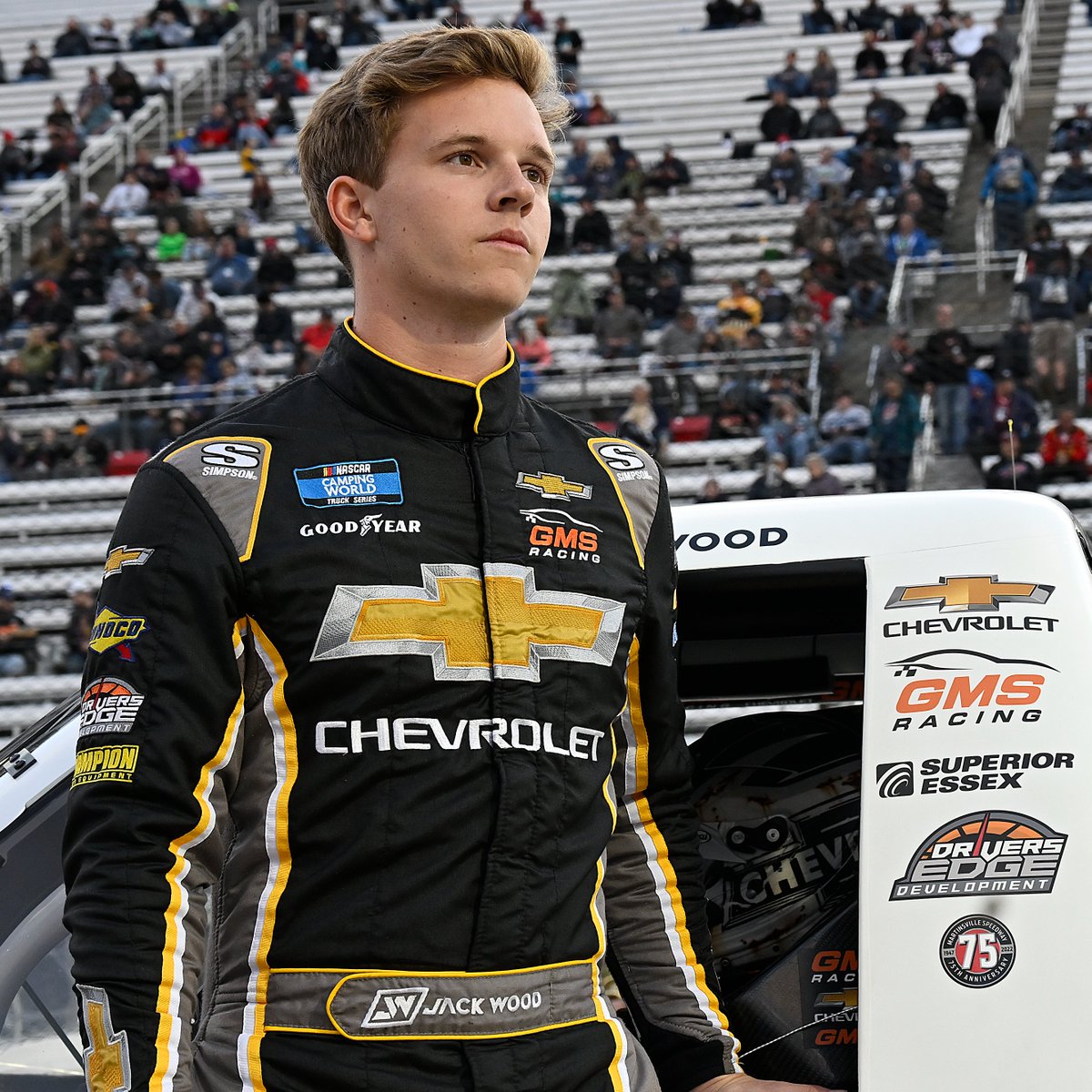 #WWEX250 <a href="/NASCAR_Trucks/">NASCAR CRAFTSMAN Trucks</a> Race Preview: Seventeen races down, just six to go in the season. Onto the second short track race in a row!

💻: gmsracing.net/news/ncwts-ric…

#WeAreGMS | #NASCAR | #TeamChevy