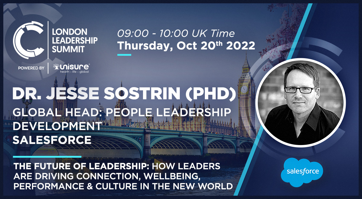 📣 We are delighted to introduce <a href="/jessesostrin/">Jesse Sostrin</a> as one of the speakers at the 2022 London Leadership Summit, powered by the <a href="/unisuregroup/">Unisure Group</a> 

Join Us! SIGN UP NOW: lnkd.in/dSffBQ2

#LondonLeadershipSummit #performance #drivingculture #leadership