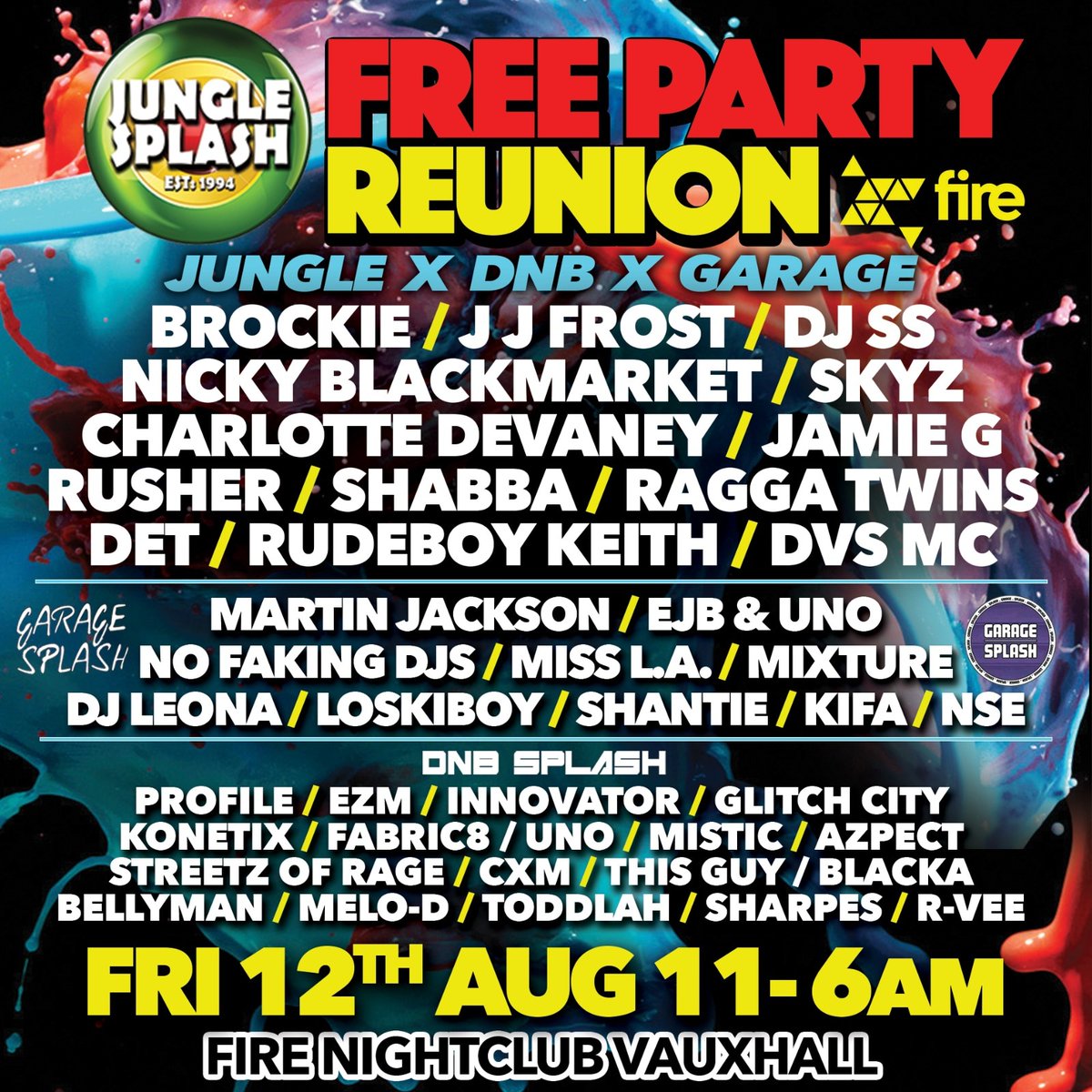 jungle_splash's tweet image. Letz go peeps!!! This one's gonna b LIT🔥🔥🔥
Get ur name on da Free Party list⬇️ forms.gle/eu3L9ag39v3MrC…