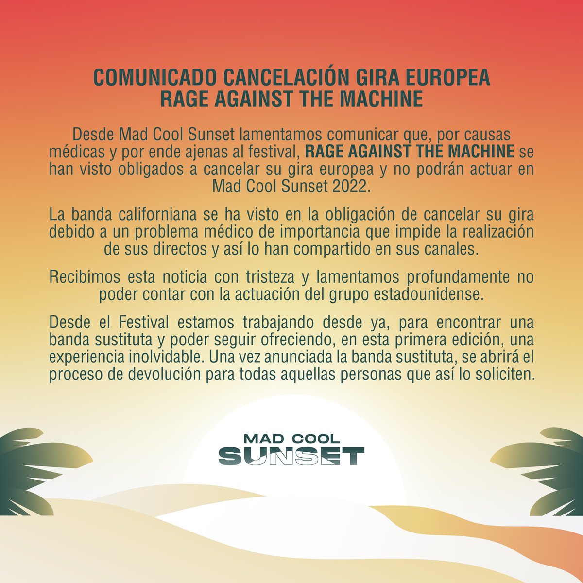 Mad Cool Festival tweet media