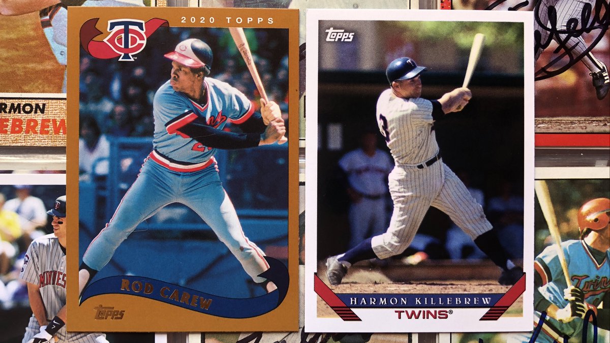 Retweet for a chance to win these Rod Carew and Harmon Killebrew cards.