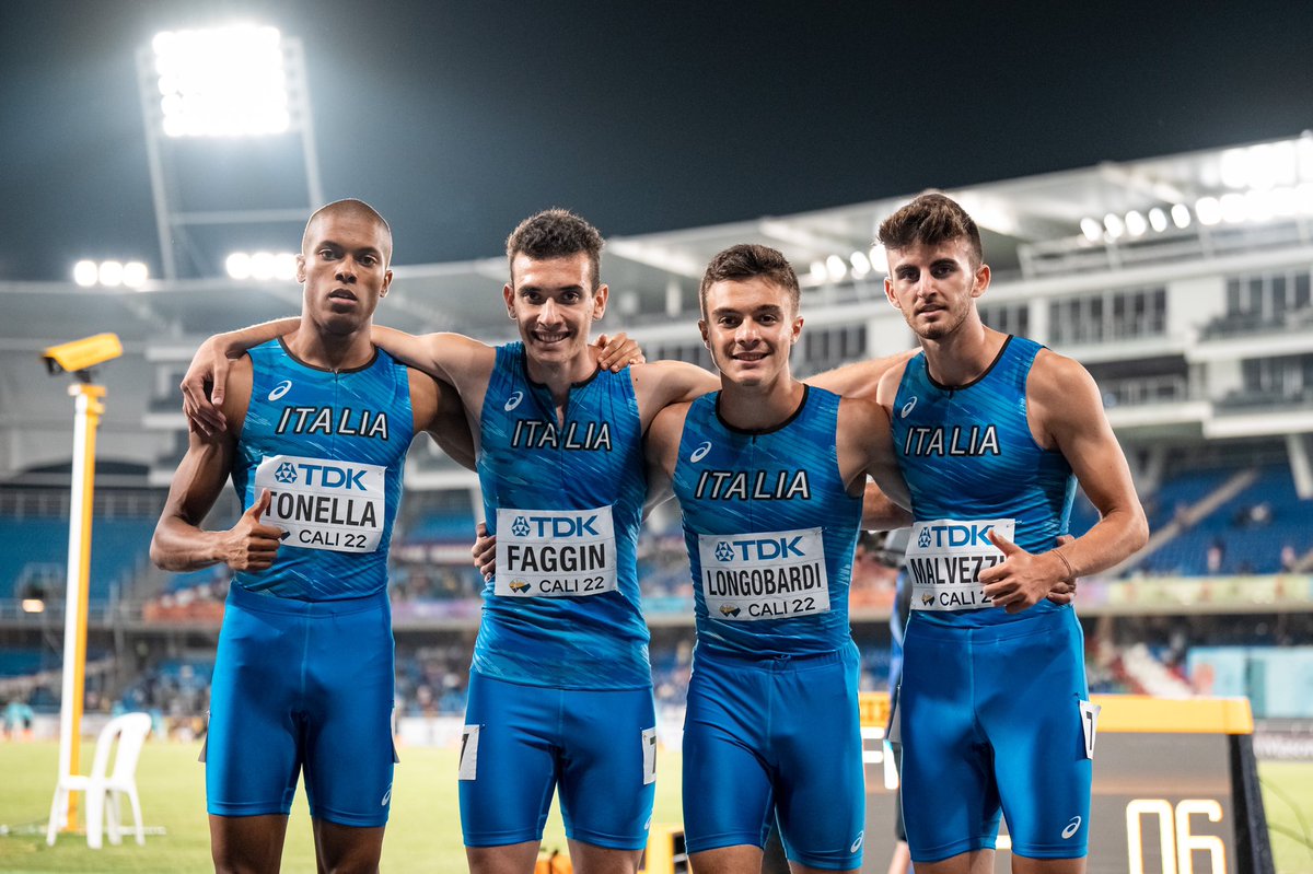 Quarti al mondo 🌍

<a href="/AtlBioTekna/">Atletica BioTekna</a> <a href="/atleticaitalia/">Atletica Italiana</a> <a href="/BioTekna/">BioTekna - Biomedical Technologies</a> #4x100 #WorldAthleticsU20 #biotekna #malcalin #benetton