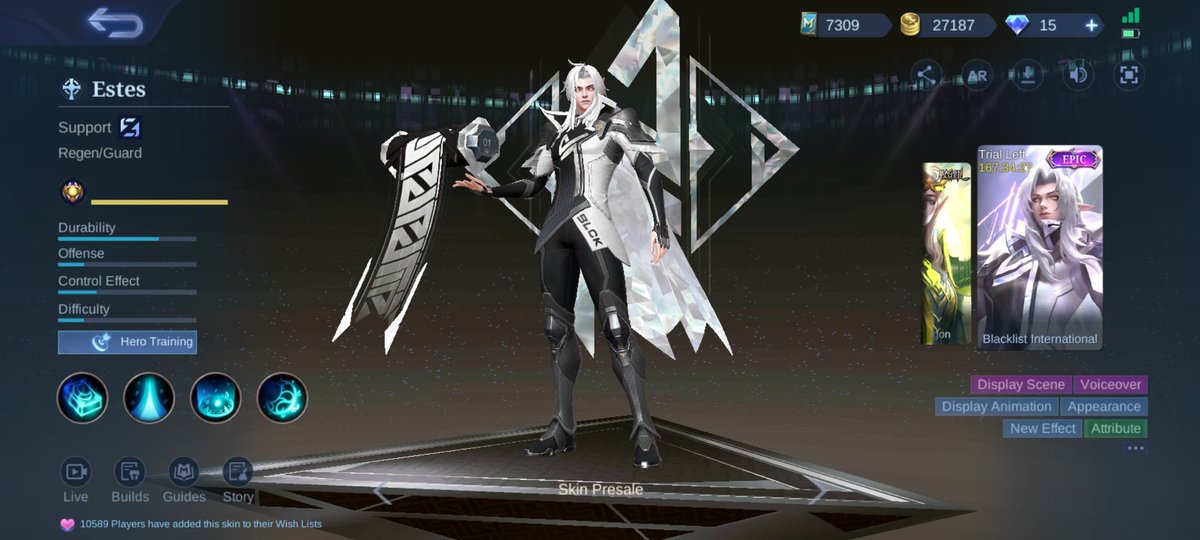 tristanishq's tweet photo. ๐๐๐ @TrulyTopTier @BLACKLISTINTL ๐ #mobilelegendsbangbang #estesskin #Blacklist #blcklist #mlbb #MEMES https://t.co/mNIqYqb9KZ https://t.co/OkGhEkqQd4