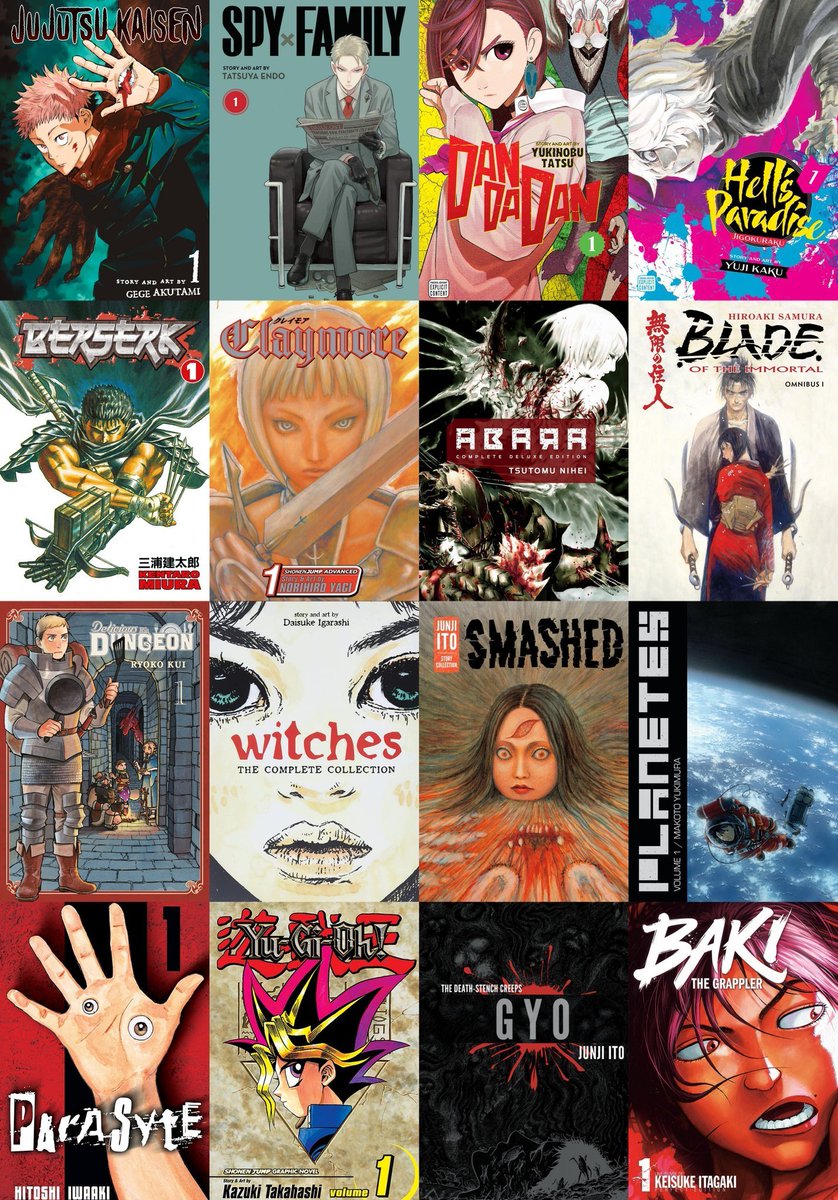 A list of manga Chainsaw Man creator Tatsuki Fujimoto recommended