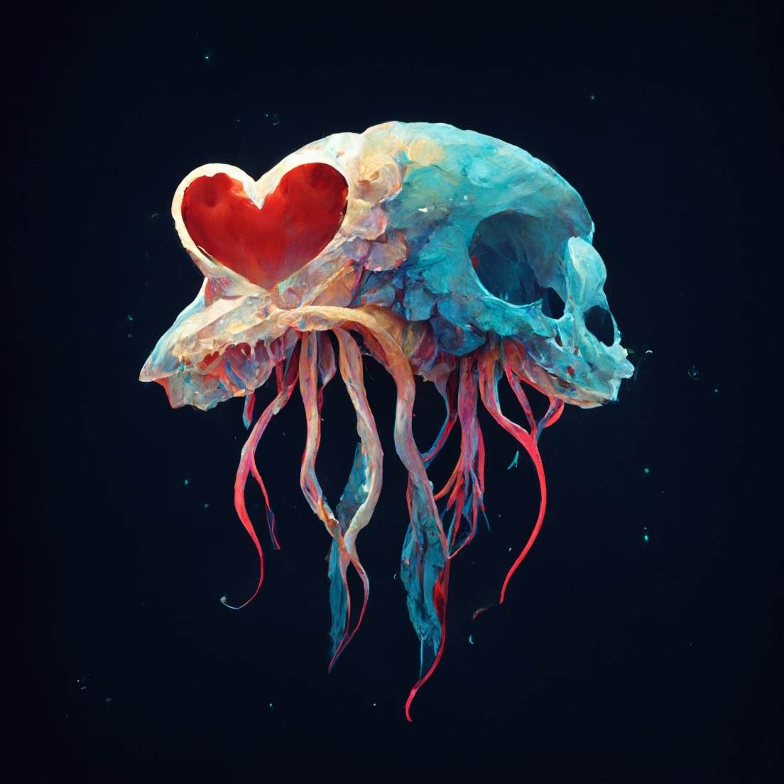 Threw my heart to the jellyfish men
Stung by nature, 
Flung back again…