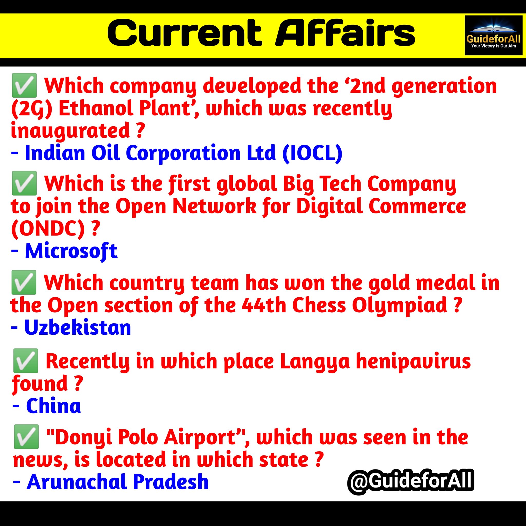 General Knowledge for UPSC on X: ✓ Current Affairs ✍: #KPSC #TNPSC #UPSC  #UPPSC #GPSC  / X