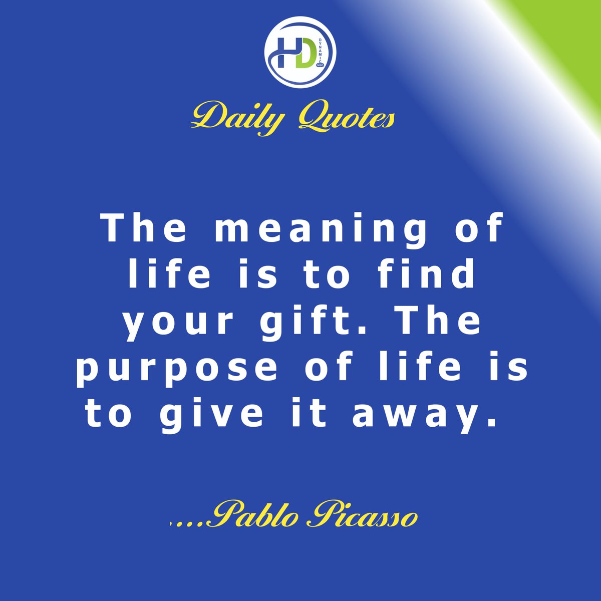 #DailyQuotes 
#hddynamic
#hddynamicngo