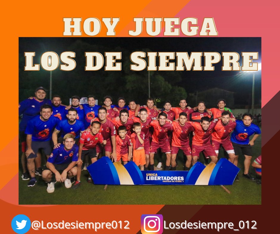 Losdesiempre012's tweet photo. VUELVEN LOS DE SIEMPRE!!

Arrancamos una nueva edición de La Única Libertadores Amateur. Como los últimos campeones entraremos a defender el título y buscar el Bicampeonato🤟🏻🏆🔥

Siempre hasta el final! 🧡 https://t.co/8p3hoTZW6t