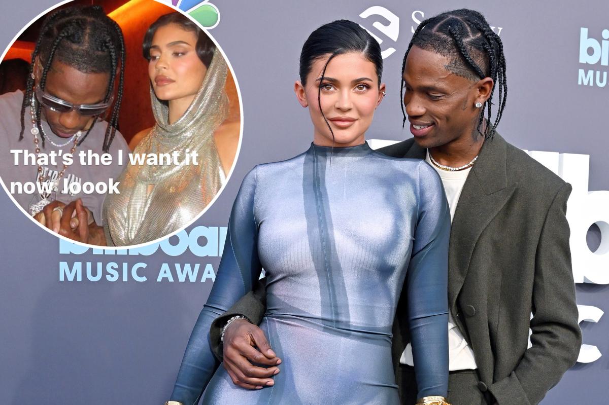 Travis Scott wishes Kylie Jenner a happy 25th birthday with sweet snaps  