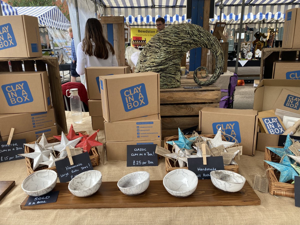 StorymineCIC's tweet photo. We have some great news to share! We have just been selected to be part of the Ebay for Change programme for our clay products. The programme aims to highlight  and support social enterprises like ours to sell online and develop their e-commerce platform. https://t.co/3EUYt1yBg5