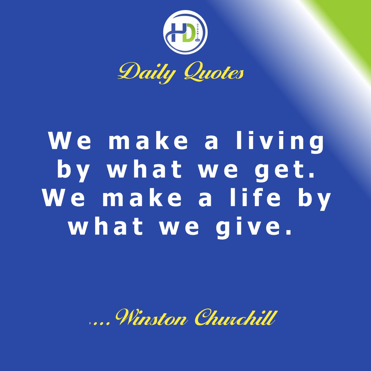#DailyQuotes 
#hddynamic
#hddynamicngo