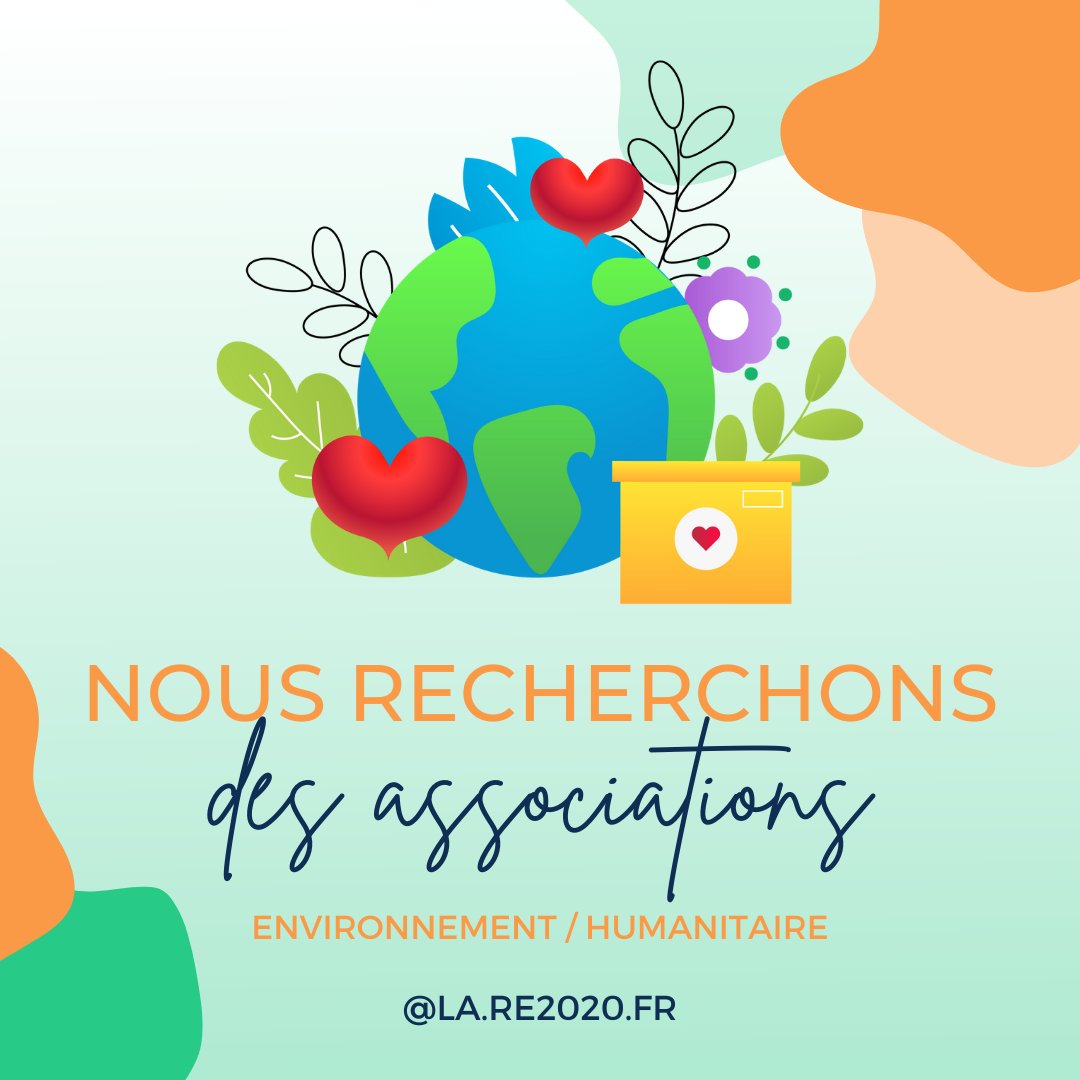 La-RE2020 (@la_re2020) on Twitter photo Au mois de juin, nous nous sommes lancés un défi :
#1mois1asso
● La démarche ? Faire un geste, puis promouvoir les actions de celles-ci auprès de ceux qui nous suivent. 📣
Présente-nous une / ton asso :
📩 l.desserouer@la-re2020.fr
☎ 02 31 23 81 38 Au mois de juin, nous nous sommes lancés un défi :
#1mois1asso
● La démarche ? Faire un geste, puis promouvoir les actions de celles-ci auprès de ceux qui nous suivent. 📣
Présente-nous une / ton asso :
📩 l.desserouer@la-re2020.fr
☎ 02 31 23 81 38