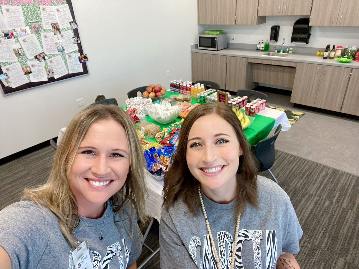 We have the best PTO ever!!! Thank you <a href="/garcia_pto/">Lupe Garcia PTO</a> for stocking our lounge with amazing snacks💚🐊