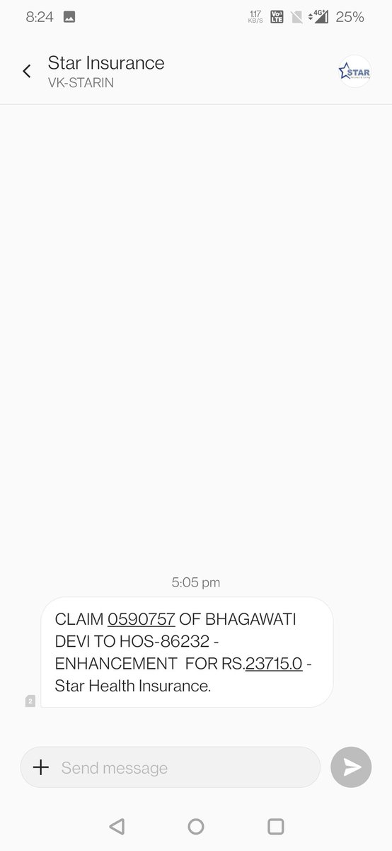 rishiraj7's tweet photo. @StarHealthIns correct this for your sake not mine
Not come across such thick skinned , shameless guys https://t.co/071FlUGybB
