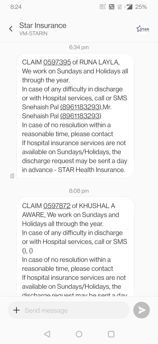rishiraj7's tweet photo. @StarHealthIns correct this for your sake not mine
Not come across such thick skinned , shameless guys https://t.co/071FlUGybB