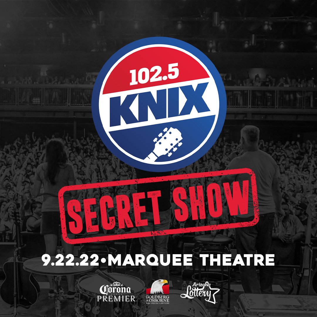 knixcountry's tweet photo. See who's next on 9/22/22 🤫 Listen all day to win tickets and grab more --> https://t.co/Z5dI4YHcGz #knixsecretshow https://t.co/PFjWaslnbO