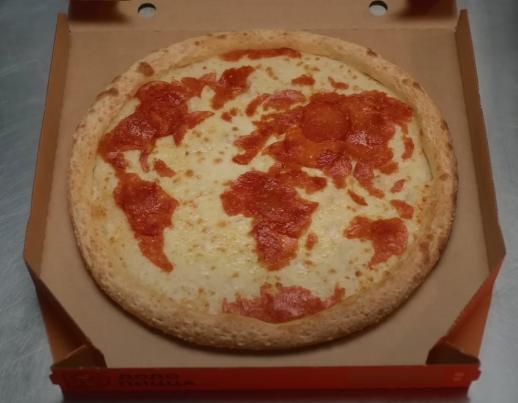 AddictMap's tweet photo. World pizza | Source: https://t.co/HbUMMgVgkY #maps #geography https://t.co/45xGZdjDDF