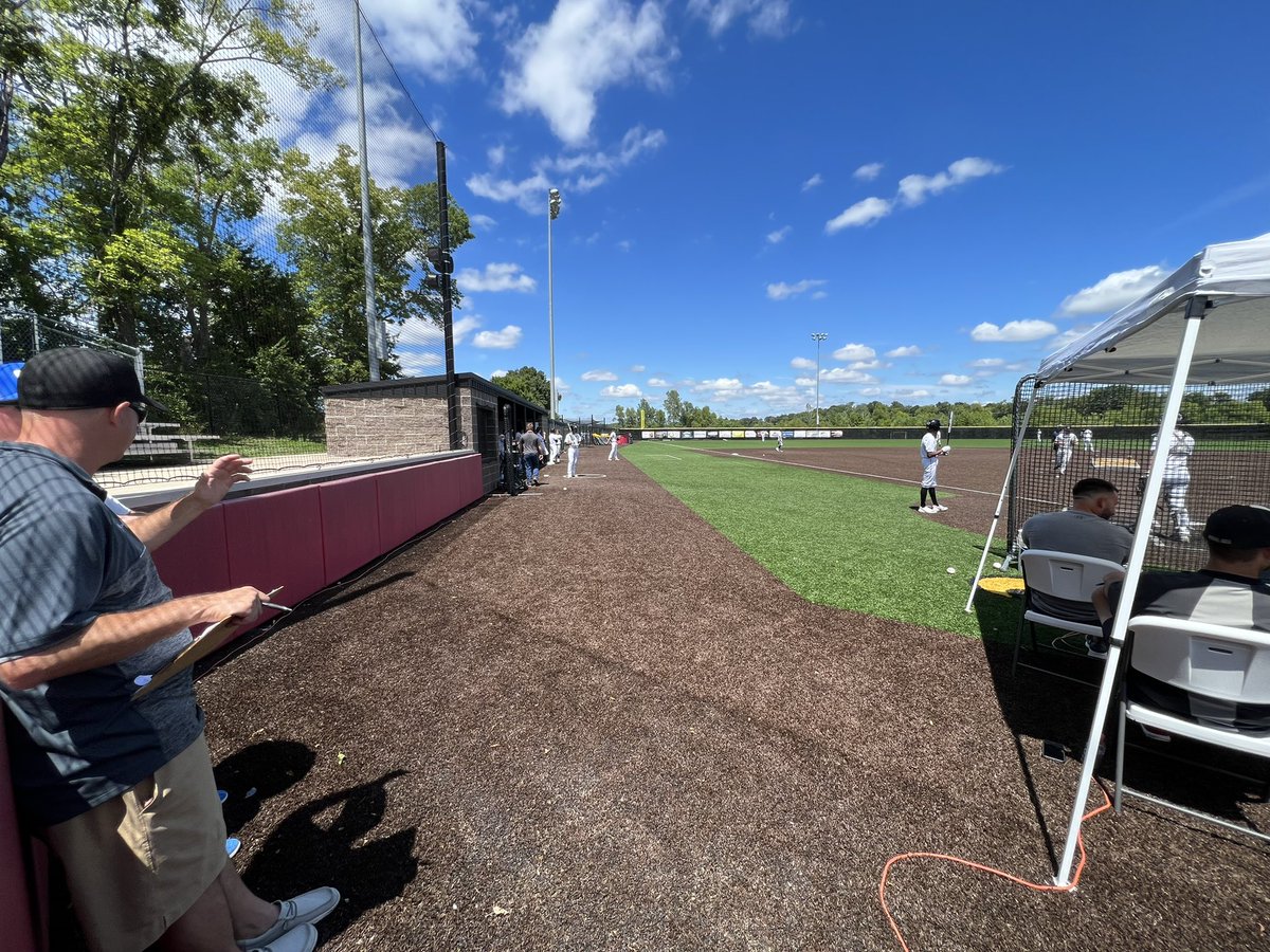 41 athletes 
17 different collegiate programs 
What <a href="/ShowMeHardball/">Danny Hill</a> does for young players is unmatched. 
Actions speak louder than words.
Thank you <a href="/craigmack40/">Craig Boomer McAndrews</a> for being a huge part of this day and for your help organizing the showcase.