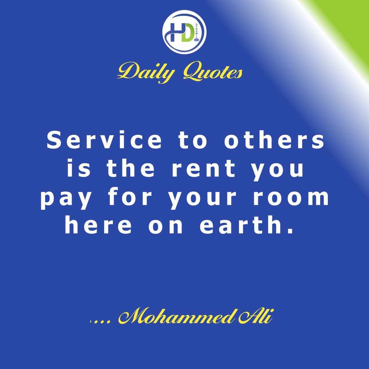 #DailyQuotes 
#hddynamic
#hddynamicngo