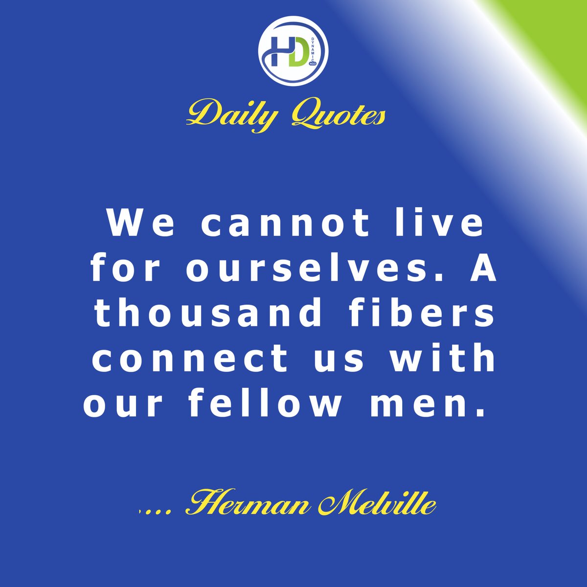 #DailyQuotes 
#hddynamic
#hddynamicngo