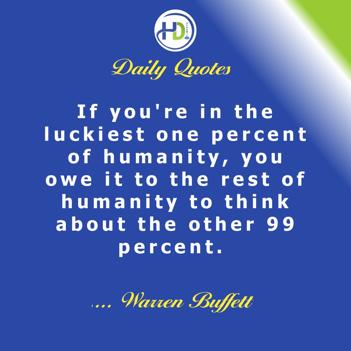 #DailyQuotes 
#hddynamic
#hddynamicngo