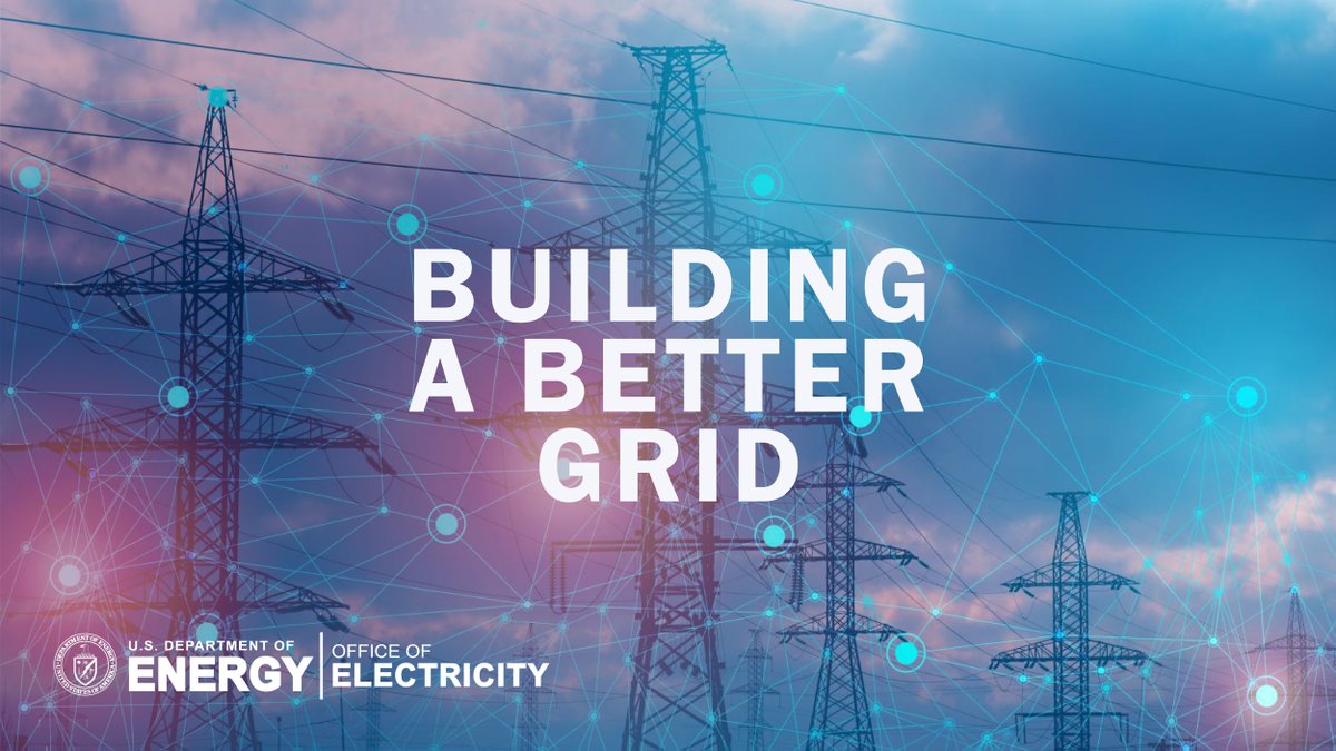 DOEelectricity's tweet photo. As we face more extreme weather events exacerbated by
climate change, we’re #BuildingABetterGrid together! States &amp; Tribal nations can apply for grant $ from the Preventing Outages &amp; Enhancing the Resilience of the Electric Grid program until Sept. 30.  📅 https://t.co/z5piOdEc5n https://t.co/p6eYsy9Lrk