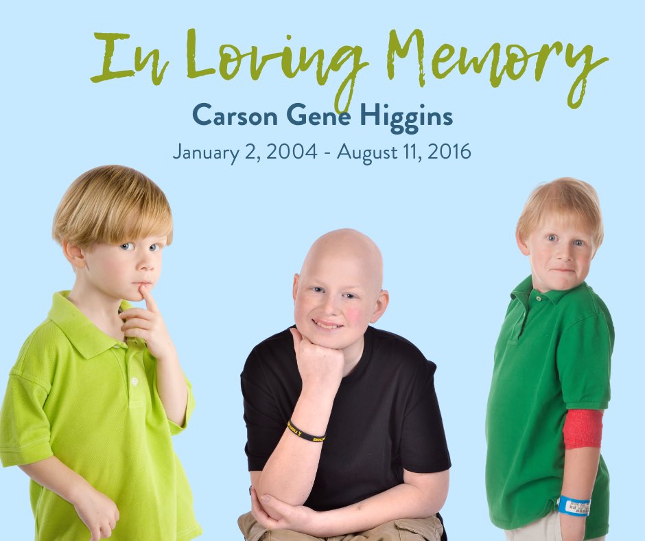 CarsonStrong4's tweet image. #CARSONSTRONG #InLovingMemory
