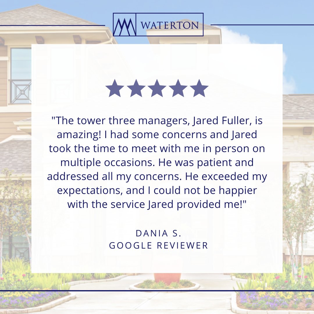 #PresidentialTowersApts #ChicagoApartments #WatertonWay #Testimonial