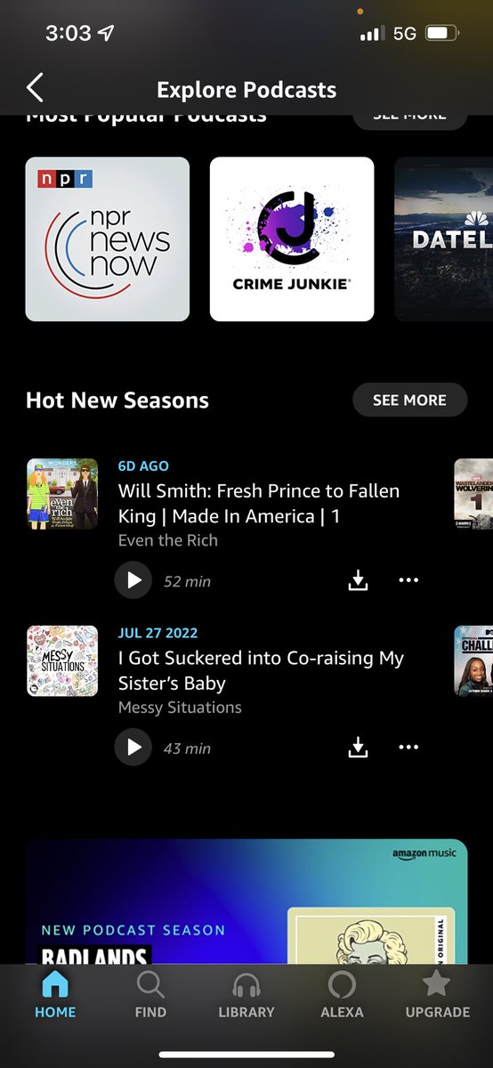Thanks for featuring #messysituations <a href="/amazonmusic/">Amazon Music</a> ! podcasts.apple.com/us/podcast/mes…