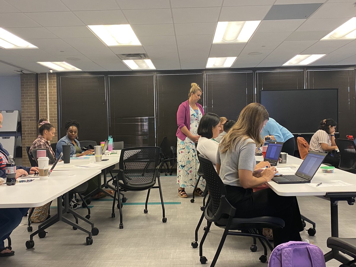 mtss_iisd's tweet photo. Our paraPROs and new interventionists are here learning how to conduct effective math interventions! @IrvingISD has the best support staff in the nation! @MsRichie78 @FollowMsLee https://t.co/pbZRVxeI2f