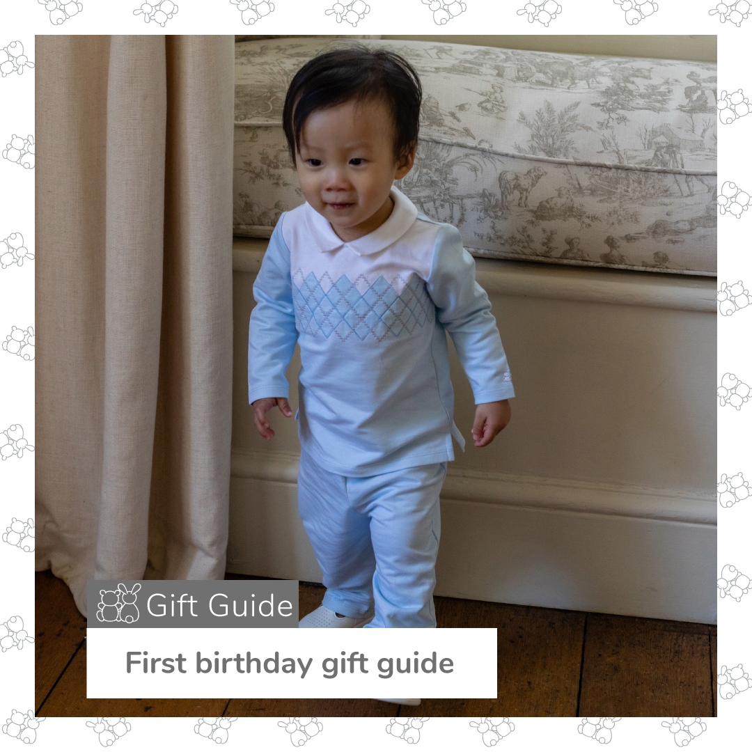 Find the perfect first birthday outfit for little ones in our most recent gift guide.

READ &amp; SHOP &gt; bit.ly/3vWsL6K