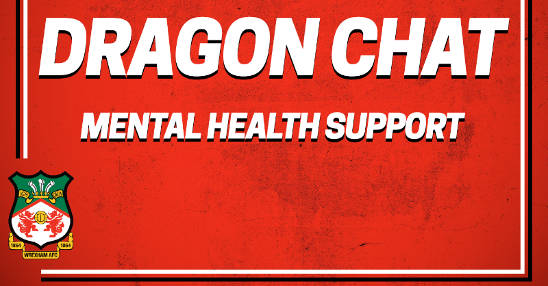 Wrexham_AFC's tweet photo. Our men's mental health peer support group, Dragon Chat, runs every Thursday from 7pm.

Details on how to join tonight's call are below 👇

🔴⚪ #WxmAFC