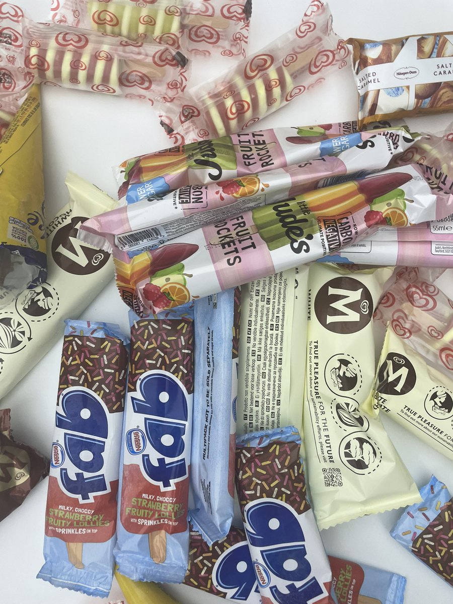 Ice creams at <a href="/kineticwwUK/">Kinetic UK</a> towers today! It’s hot 🥵