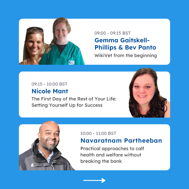 thewebinarvet's tweet photo. ✨TOMORROW✨ Join us LIVE from 9am BST for @WikiVet's free CPD event aimed at vet students &amp; graduates. @KatieFordVet, @navaratnampart1, @TshidiDr, @djccharles

Find out more  &amp; sign up now! 👇 

Thanks to @simply_vets, @Protexin_Vet, @VetsSGD, @NationWideLabs &amp; @TheBrooke