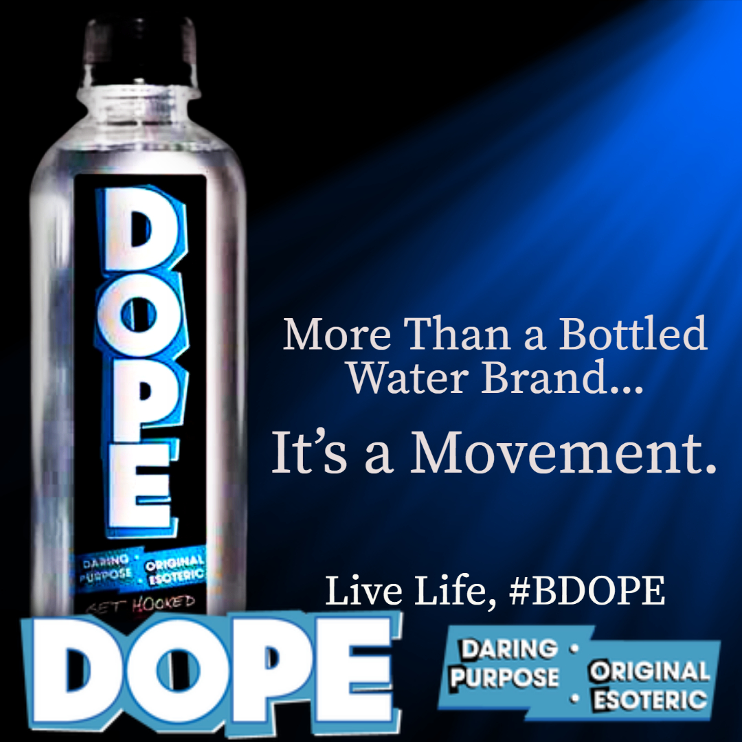 bdopewater's tweet photo. B DOPE is a bottled water &amp; clothing brand but it's so much more than that! 

It's a brand that is supports mental health awareness initiatives, people dreams/goals and the community.

Live Life #bdope

Visit the website https://t.co/RyiwBYYnBE

#mentalhealth #lovelife #BEGREAT https://t.co/uQv61W04ty