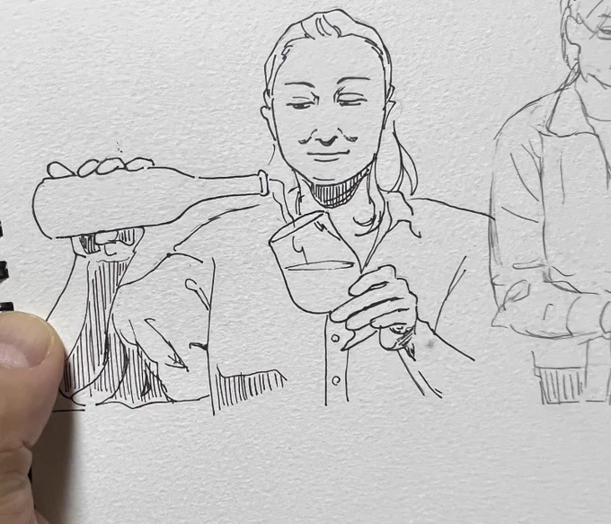 今日描いてた落書き 
